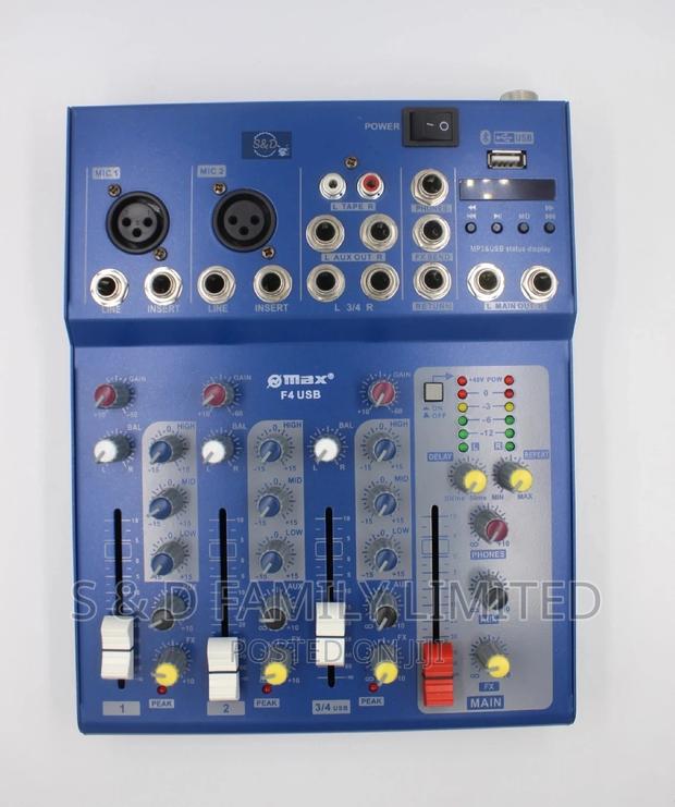 Omax 4 Channels Plain Mixer - main view
