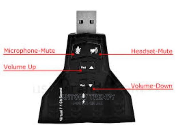 NEW Double Sound Card Virtual 7.1 Channel USB - main view