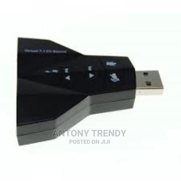 Double Sound Card Virtual 7.1 Channel USB 2.0 Audio Adapter - main view
