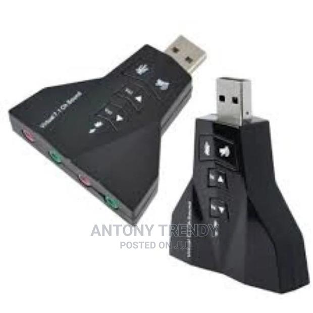 External Usb Audio 3d Sound Card 7.1