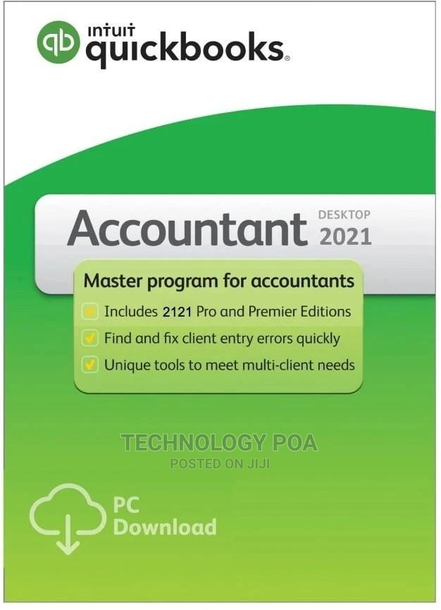 QUICKBOOKS Desktop Pro and Premier UK 2021 ( License Key ) in Embakasi