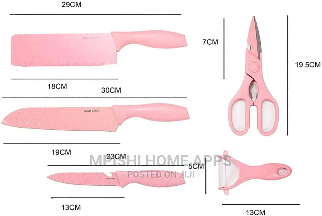 5pcs Ceramic Knives Set