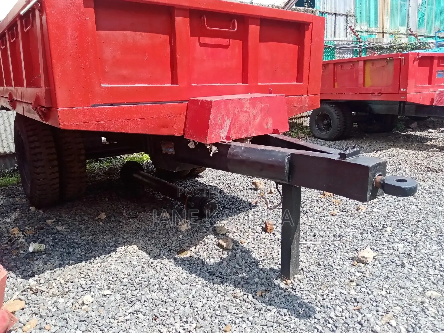 Tipping Trailer 12 Feet Slightly Used.