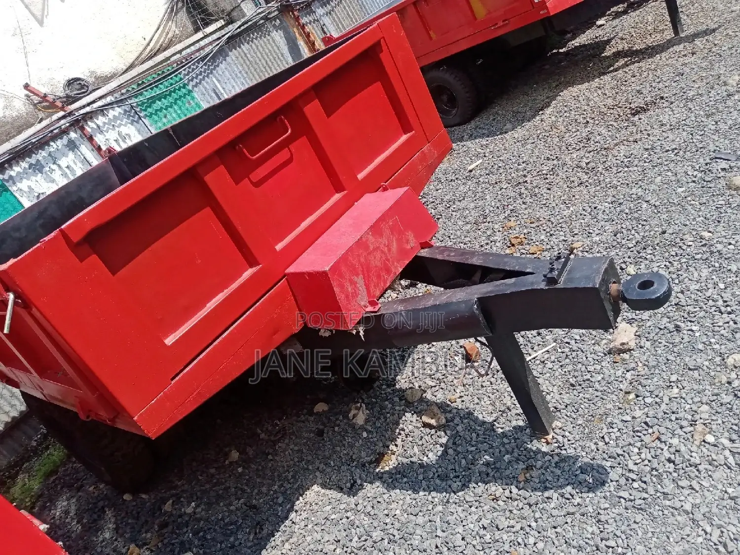 Tipping Trailer 12 Feet Slightly Used.