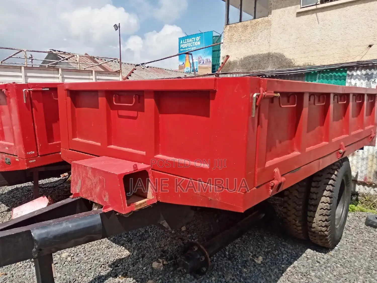 Tipping Trailer 12 Feet Slightly Used.