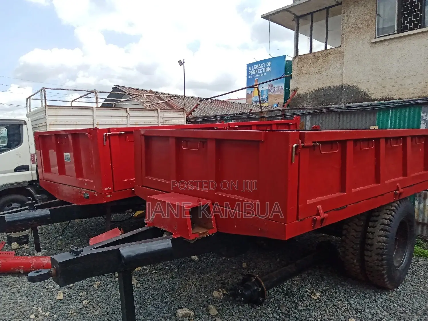 Tipping Trailer 12 Feet Slightly Used.