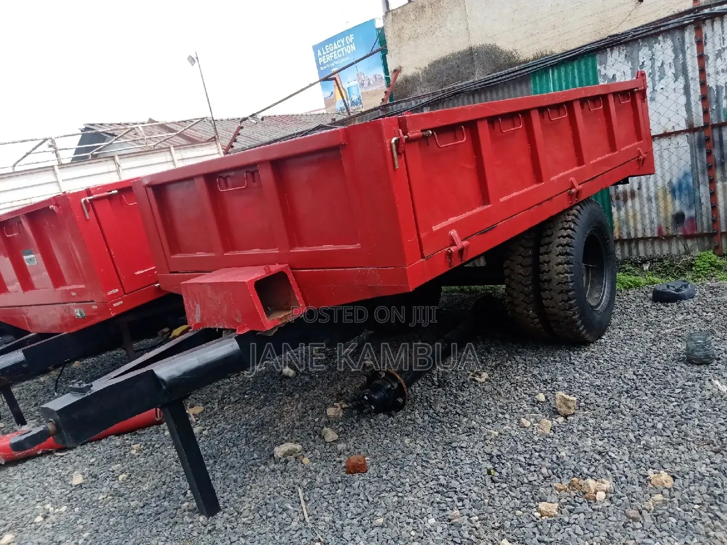 Tipping Trailer 12 Feet Slightly Used.