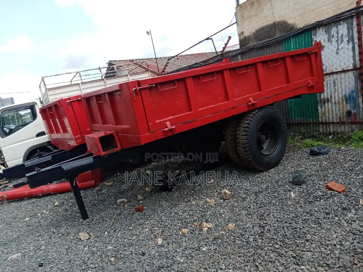 Tipping Trailer 12 Feet Slightly Used.
