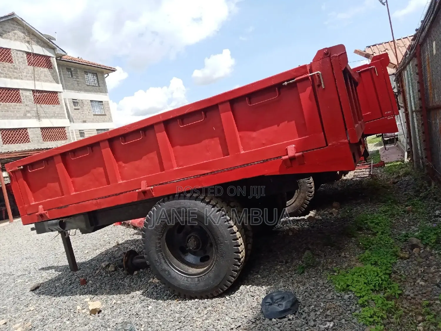 Tipping Trailer 12 Feet Slightly Used.
