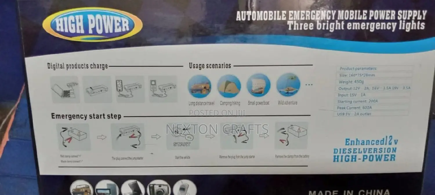 Car Jumpstarter Kit