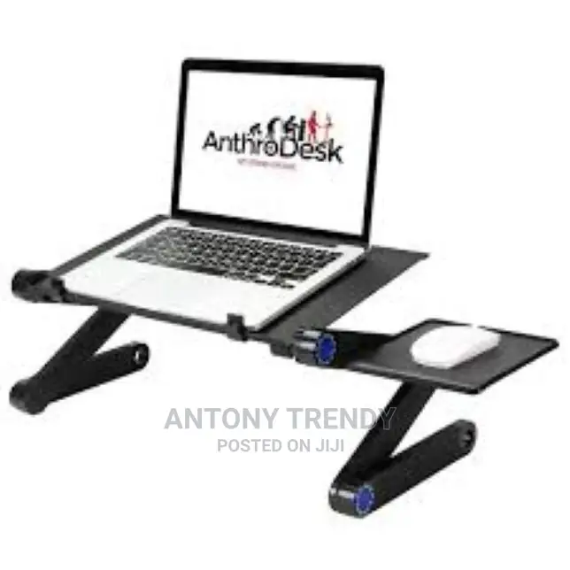 Adjustable Laptop Stand, 17" Wide