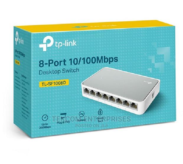Tp-Link TL-SF1008D 10/100mbps Desktop Switch - main view