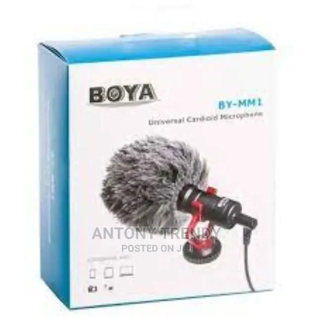 Boya Mm1 Cardiod Microphone Directional Co