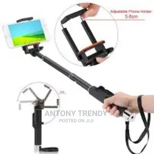Black Yunteng Yt-1288 Bluetooth Selfie Stick
