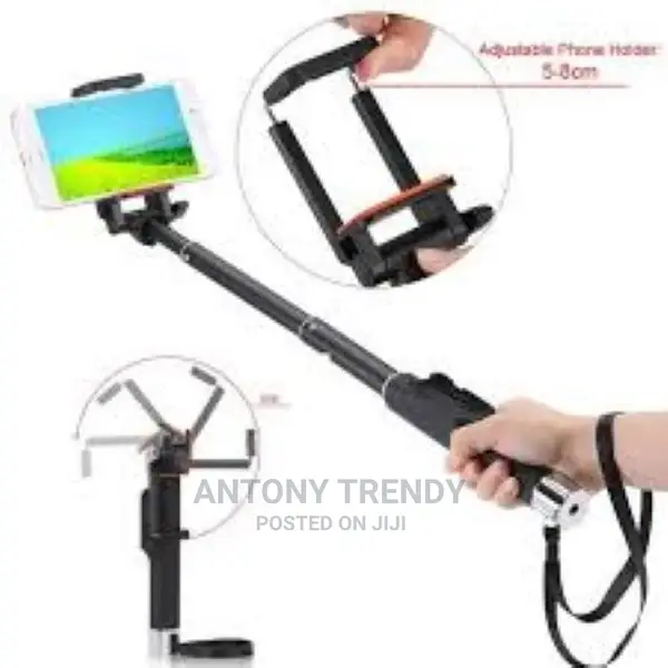 Black Yunteng Yt-1288 Bluetooth Selfie Stick