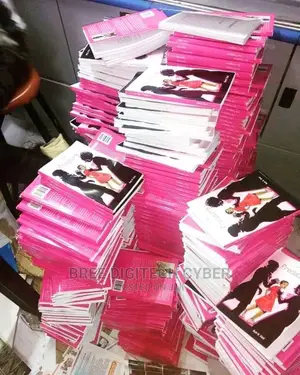Colored Booklet Printing Binding