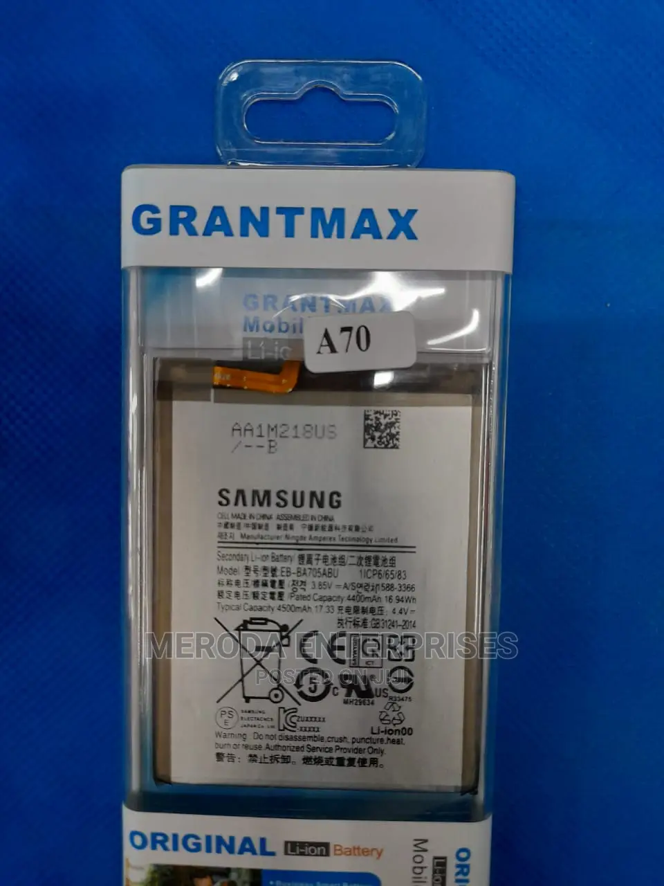 Samsung A70,A71,A90 Original Battery