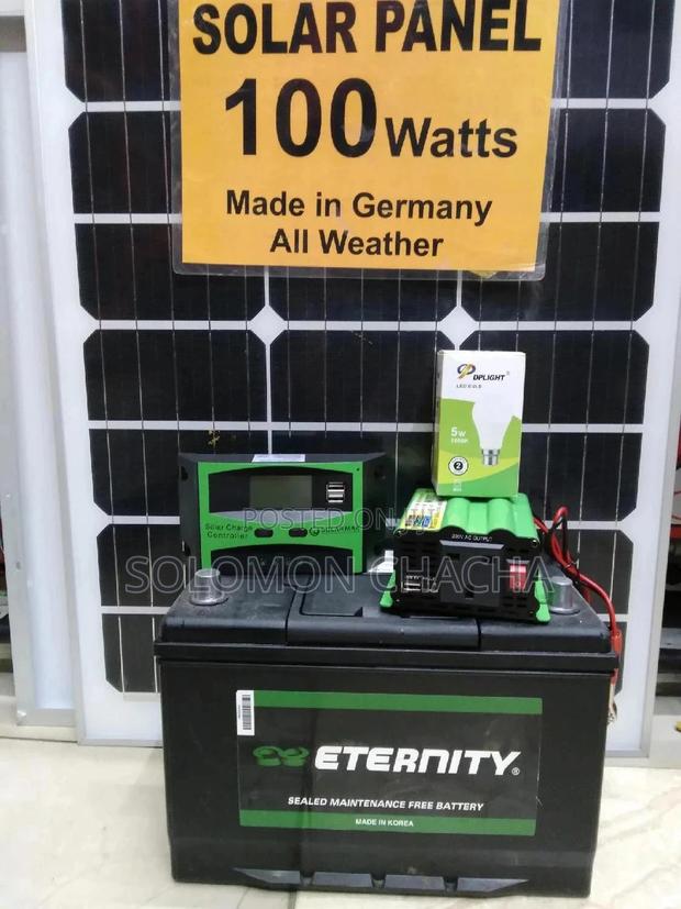 Complete Set of Solar Unit - main view