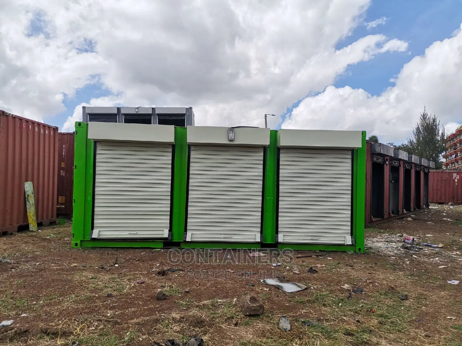 Fabrication to Stalls on a 20ft Container