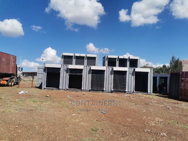 Refurbished Container Stalls - main view