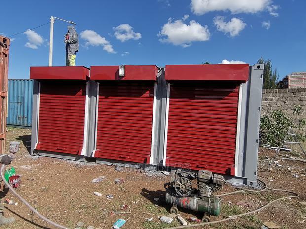 Sod and Converted 20ft Container Stalls - main view