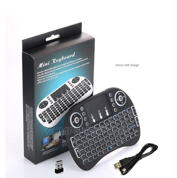 Wireless Keyboard Mini LED Backlit Keyboard for Android - thumbnail 2