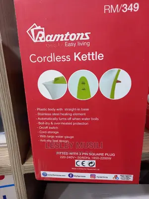 Ramtoms Cordless Kettle