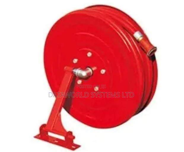 25mm*30mm Manual Fire Hose Reel With PVC Red Nozzle - main view