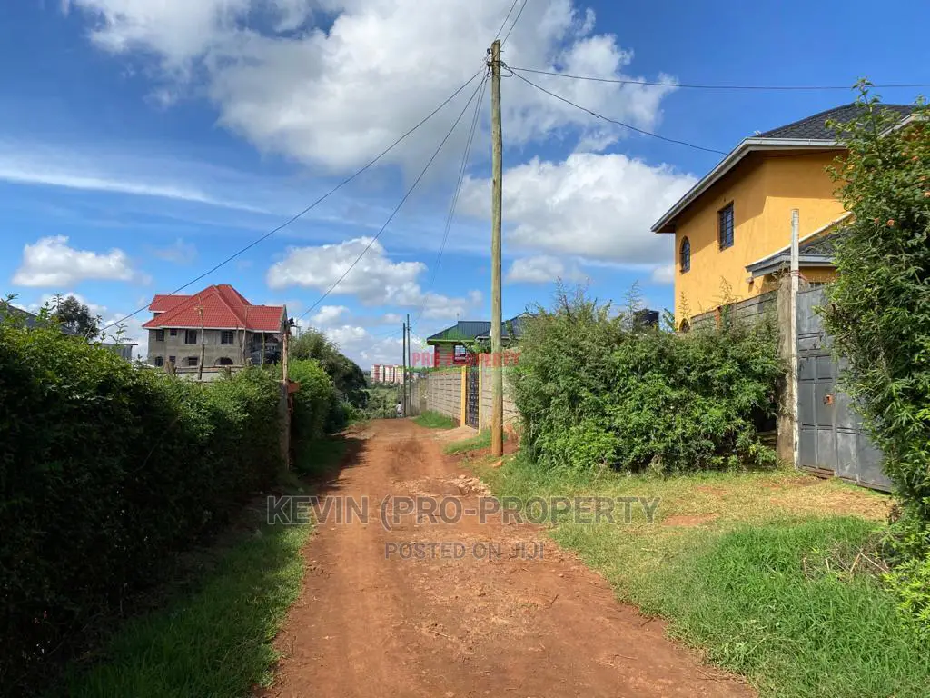 Plot for Sale in Kinoo, Kihumo Area.