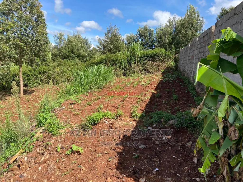 Plot for Sale in Kinoo, Kihumo Area.