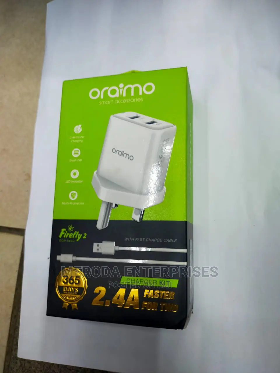 Original Oraimo Fast Charger