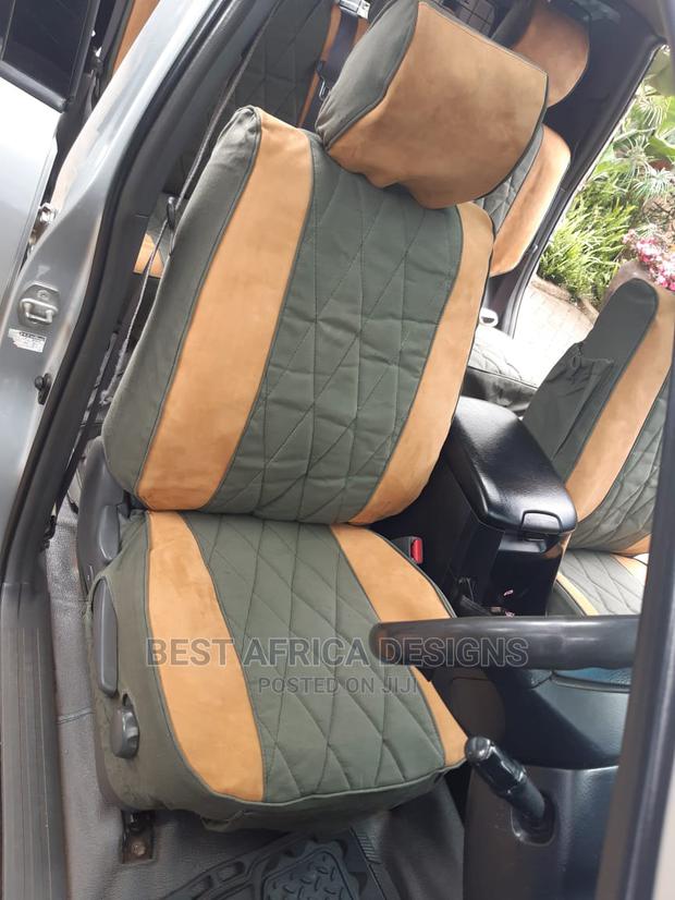 Canvas, Ripstop Leather Vehicle Seat Covers Installation - thumbnail 3