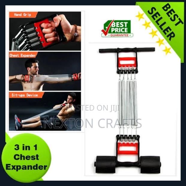 3use Foot Operated Pullapparatus Exerciser 3 in 1 Onepack