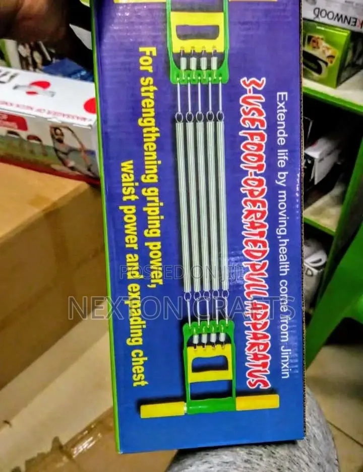 3use Foot Operated Pullapparatus Exerciser 3 in 1 Onepack
