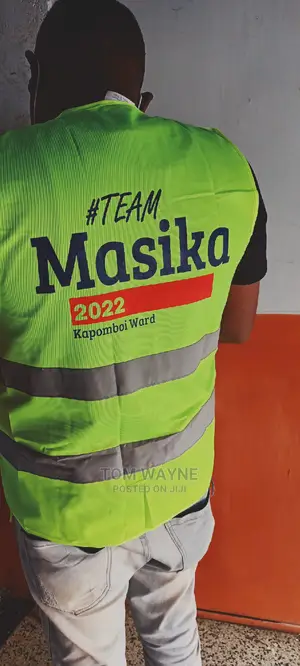 Printed, Branded Reflector Jacket
