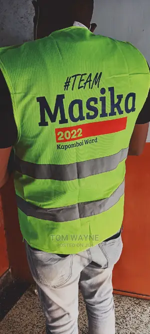 Printed, Branded Reflector Jacket