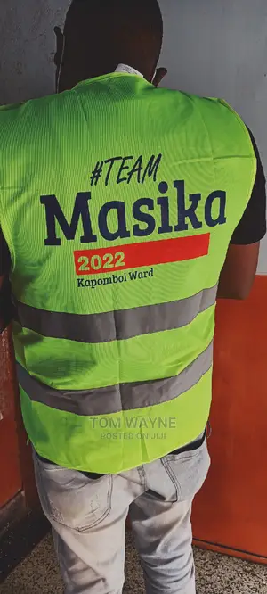 Printed, Branded Reflector Jacket