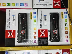 Car Radio With Bluetooth FM USB and Auxiliary Inputs