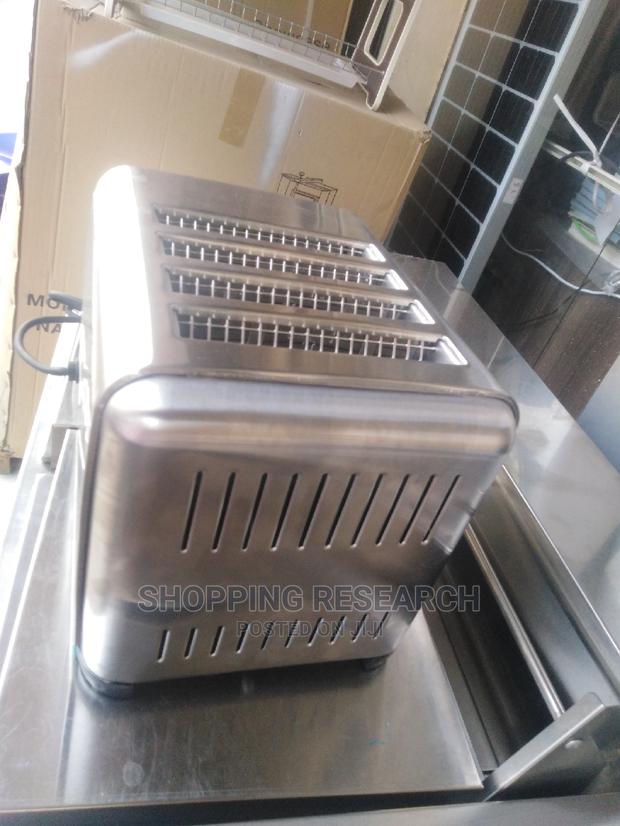 Stainless Steel Bread Toaster 4-Slice - main view