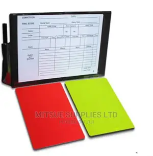 Referee Cards - (Cards, Pencil, Book)