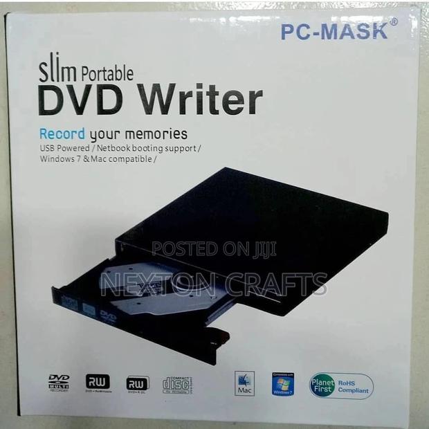 Slim Portable External DVD Writer