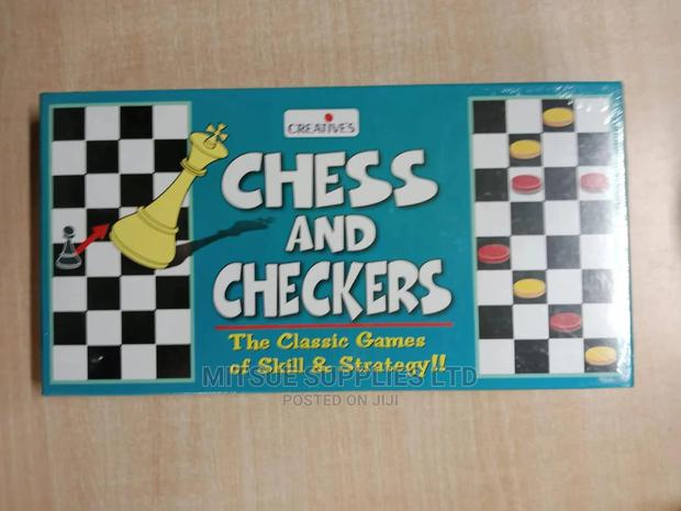 Chess and Checkers Board Game - main view