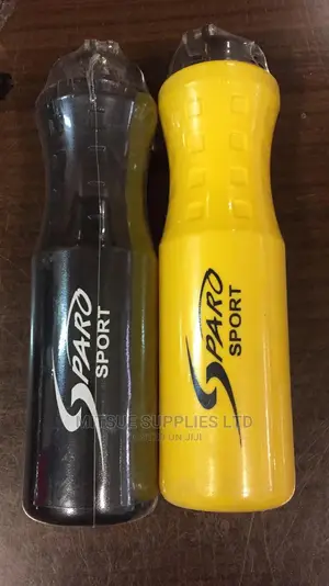 2 Water Bottles 1000ml Plastic Sparo for Cycling