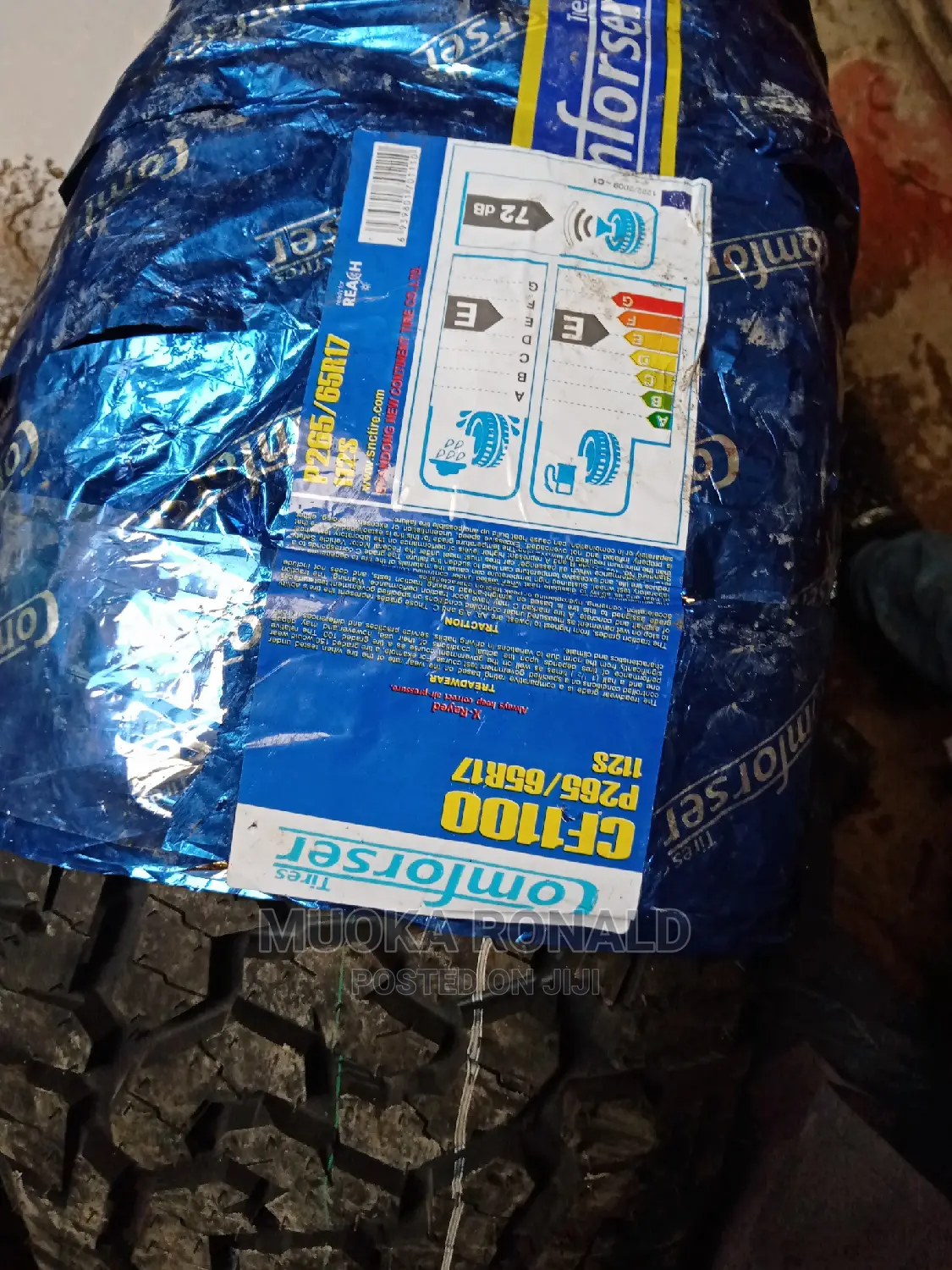 265/65r17 Comfoser Tyre (Quality Threads) CF1100