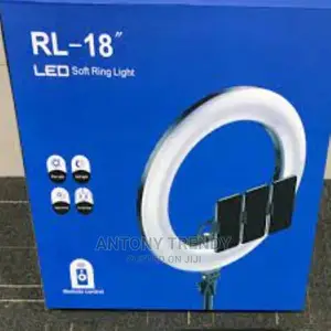 18 Inches LED Ring Light With Stand and Carrying Case