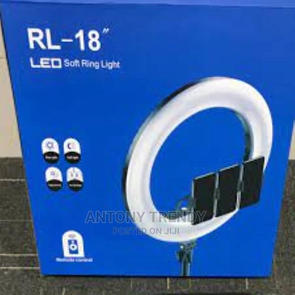 18 Inches LED Ring Light With Stand and Carrying Case