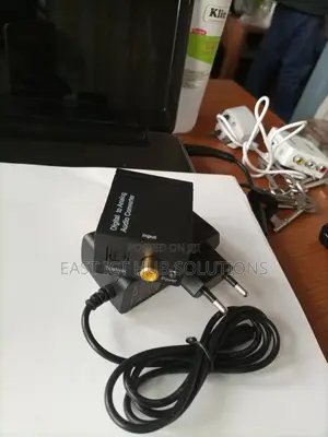Digital to Alanog Audio Converter Powered (Optical to RCA )