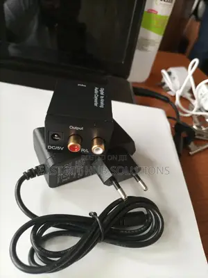 Digital to Alanog Audio Converter Powered (Optical to RCA )
