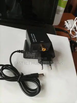 Digital to Alanog Audio Converter Powered (Optical to RCA )