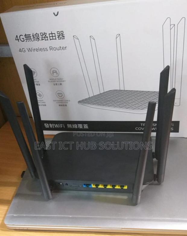 6 Antenna Sim Card Wifi Enabled Router All Networks - main view